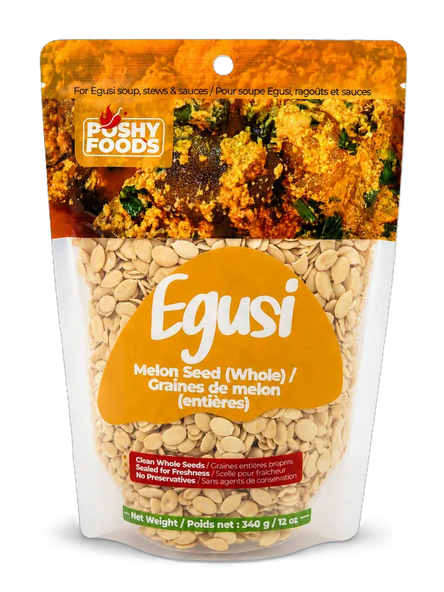 Egusi | Whole Melon Seeds for Nigerian Egusi Soup | 340g