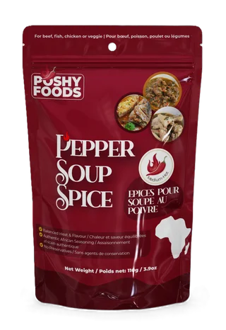Pepper Soup Spices | Authentic Nigerian Seasoning | 110g - Thumbnail 1